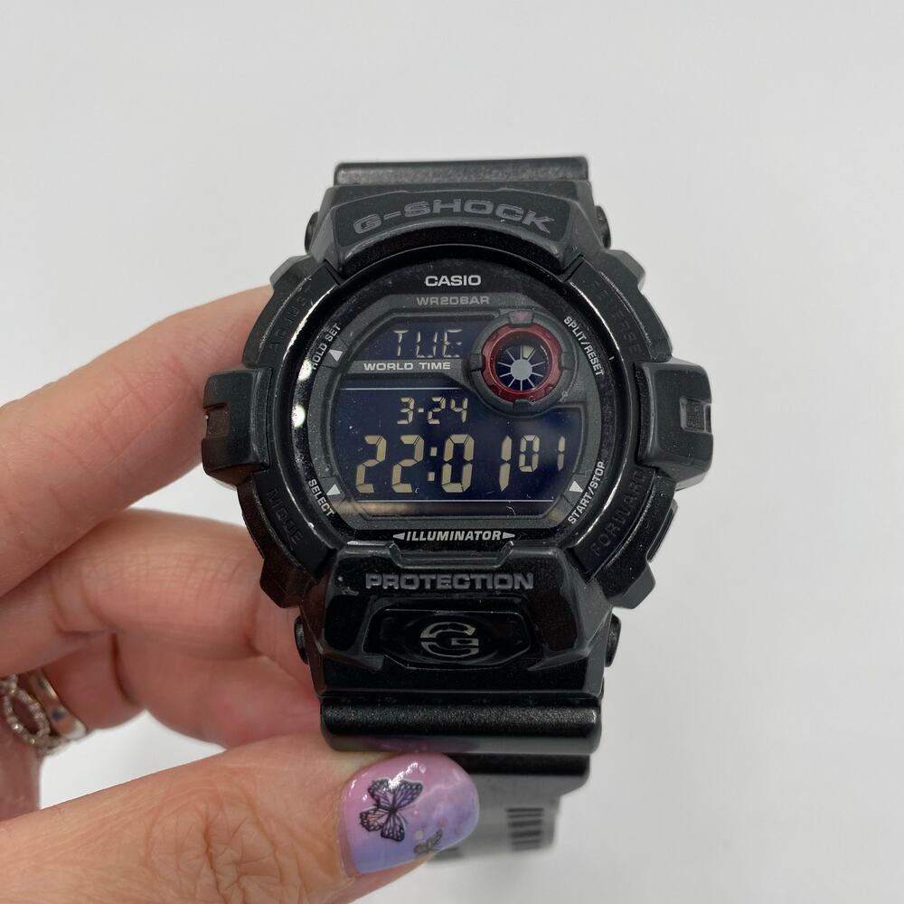 Casio All Black G-Shock G-8900SH-1 Digital Watch